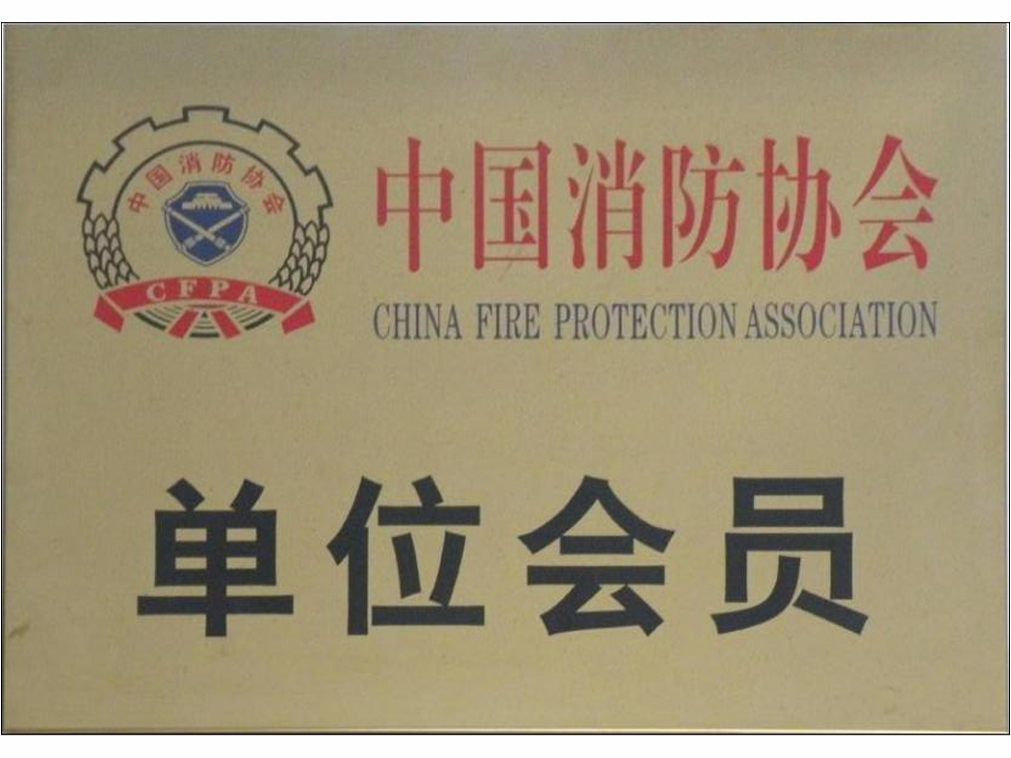 Member of China Fire Protection Association